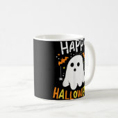 Trick or treat Halloween Ghost Koffiemok (Voorkant rechts)