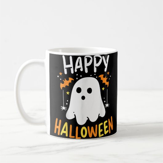 Trick or treat Halloween Ghost Koffiemok (Links)