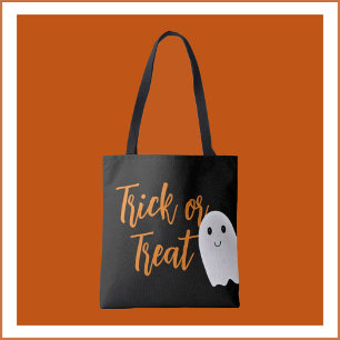 Trick or treat Halloween Goodie Bag Draagtas