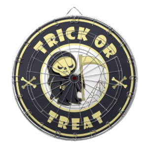 Trick or treat Halloween grim reaper karakter Dartbord