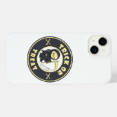 Trick or treat Halloween grim reaper karakter iPhone Hoesje (Achterkant horizontaal)