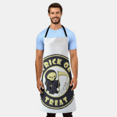 Trick or treat Halloween grim reaper karakter Schort (Gedragen)