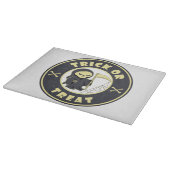 Trick or treat Halloween grim reaper karakter Snijplank (Hoek)