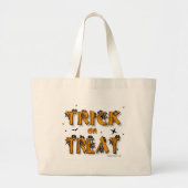 Trick-or-Treat! | Halloween Grote Tote Bag (Voorkant)