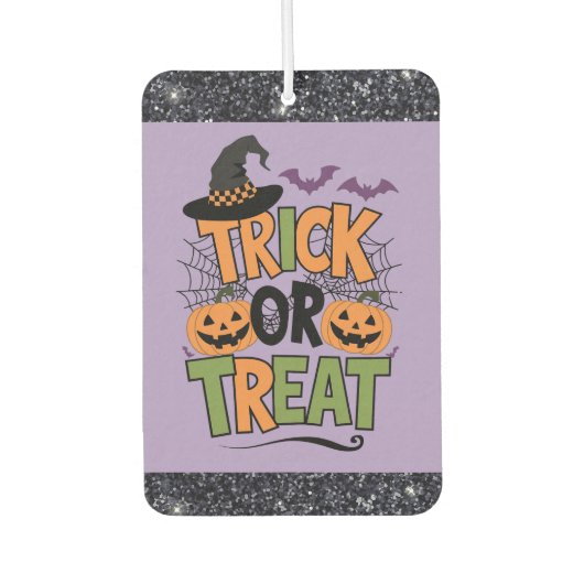 Trick or Treat Halloween Luchtverfrisser (Voorkant)