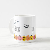 'Trick or treat' Halloween Mok - 11oz (Voorkant links)