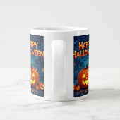 Trick or Treat Halloween Mug Extra Grote Beker (Achterkant)