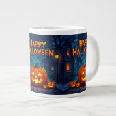 Trick or Treat Halloween Mug Extra Grote Beker (Voorkant rechts)
