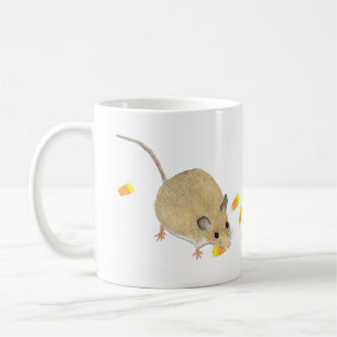 Trick or treat Halloween-muis met snoepkernen Koffiemok