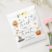 Trick or treat Halloween Party Bedankzakje (Gezegeld)
