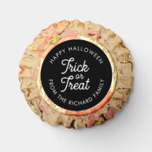 Trick or treat Halloween Personalized Reese's Pean