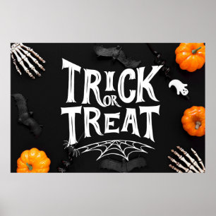 Trick or treat Halloween Poster