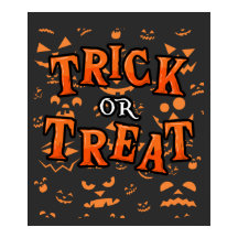 Trick or treat Halloween Posters