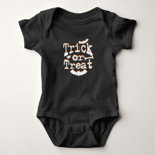 trick or treat halloween romper