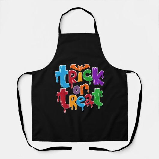 Trick or treat Halloween Schort (Voorkant)
