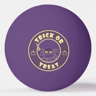 Trick or treat halloween spin Starbucks-stijl Pingpongballen