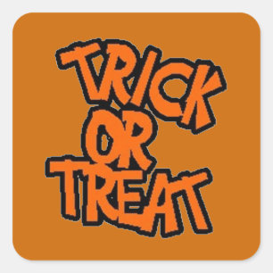 Trick-or-Treat - Halloween Sticker