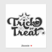 Trick or treat Halloween Sticker (Vel)