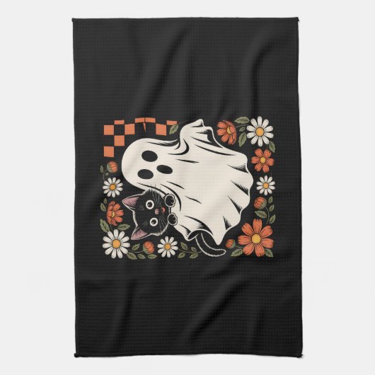 Trick or Treat Halloween Theedoek (Verticaal)