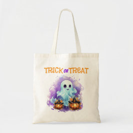 Trick or Treat Halloween Tote Bag