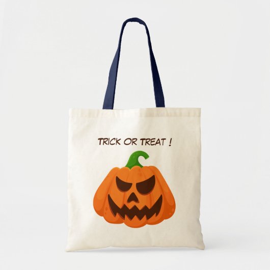 Trick or Treat Halloween Tote Bag (Voorkant)