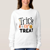 Trick Or Treat Halloween Trui (Voorkant)