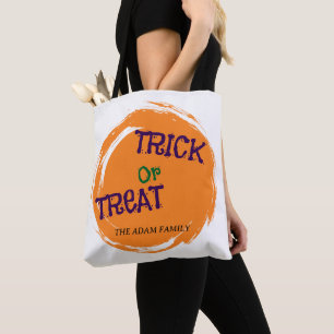 Trick or Treat Halloween zak Treat boodschappentas Draagtas