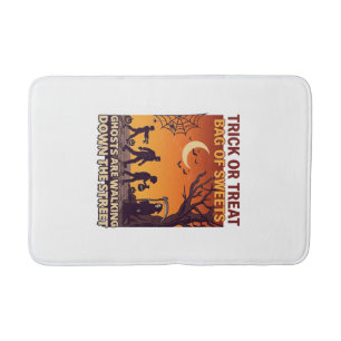 Trick Or Treat Halloween Zombies Grim Reaper Pompo Badmat
