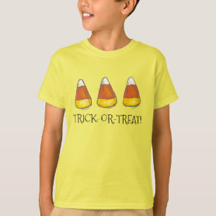 Trick or treat Happy Halloween Candy Corn Snoepjes T-shirt