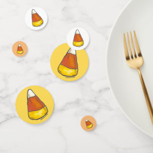 Trick or treat Happy Halloween Party Candy Corn Confetti