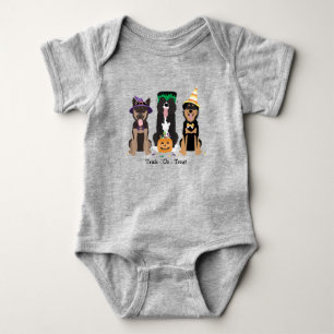 Trick or treat honden in Halloween Costumes Romper