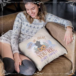 Trick or treat, je bent eng lief kussen