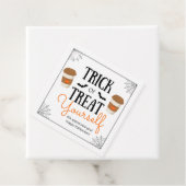 Trick or treat jezelf Halloween Gift Label (In situ)