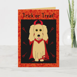 Trick or treat! kaart