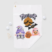 trick or treat kabouters golfhanddoek (Insitu)