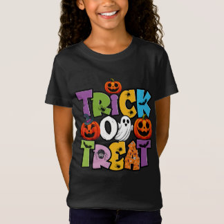 Trick or treat Kinder Halloween T-shirt – Schattig