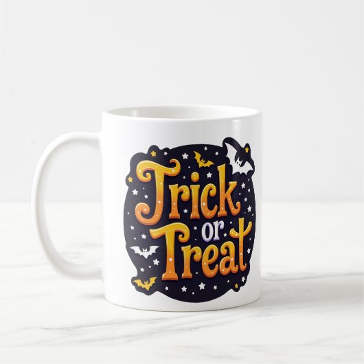 Trick or treat koffiemok (Links)