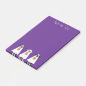 Trick or treat Labrador Retriever Spookhonden Post-it® Notes (Schuin)