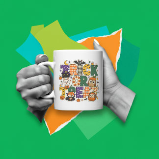 Trick Or Treat Letter Koffiemok