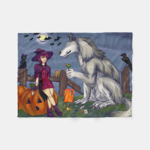 Trick or Treat-maatjes Fleece Deken