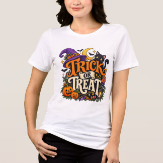 Trick or Treat Magische Halloween Dames T-shirts