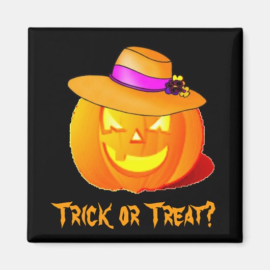 Trick or Treat-magneet Magneet (Voorkant)