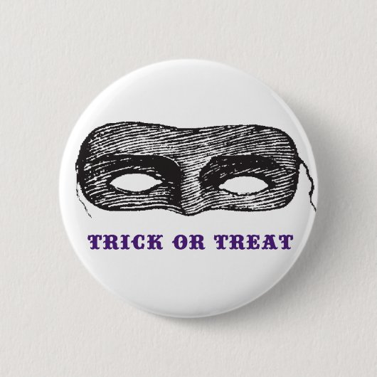 Trick or treat Mask Button (Voorkant)