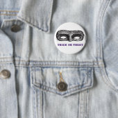 Trick or treat Mask Button (In situ)