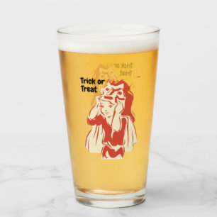 Trick or Treat Meisje Glas