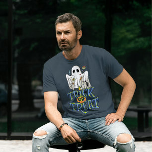 Trick or Treat Men's Halloween T-shirt Homme