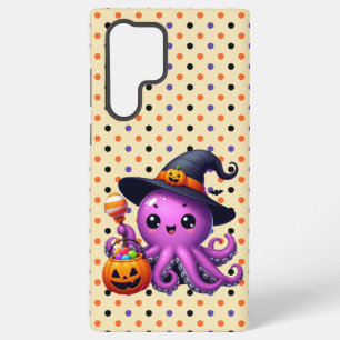 Trick or Treat Octopus Halloween Samsung Galaxy Hoesje