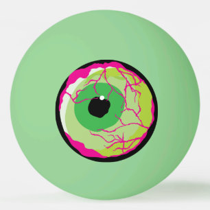 'Trick or treat' Oogbal en Snoep Pingpongballen