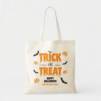 Trick or treat Party Light Tote Bag