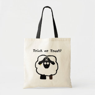trick or treat Pirate Sheep Snoep Sack Tote Bag